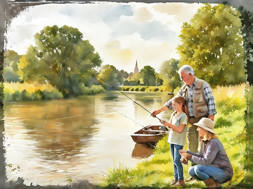 Half-Term Fishing Fun in the Fens