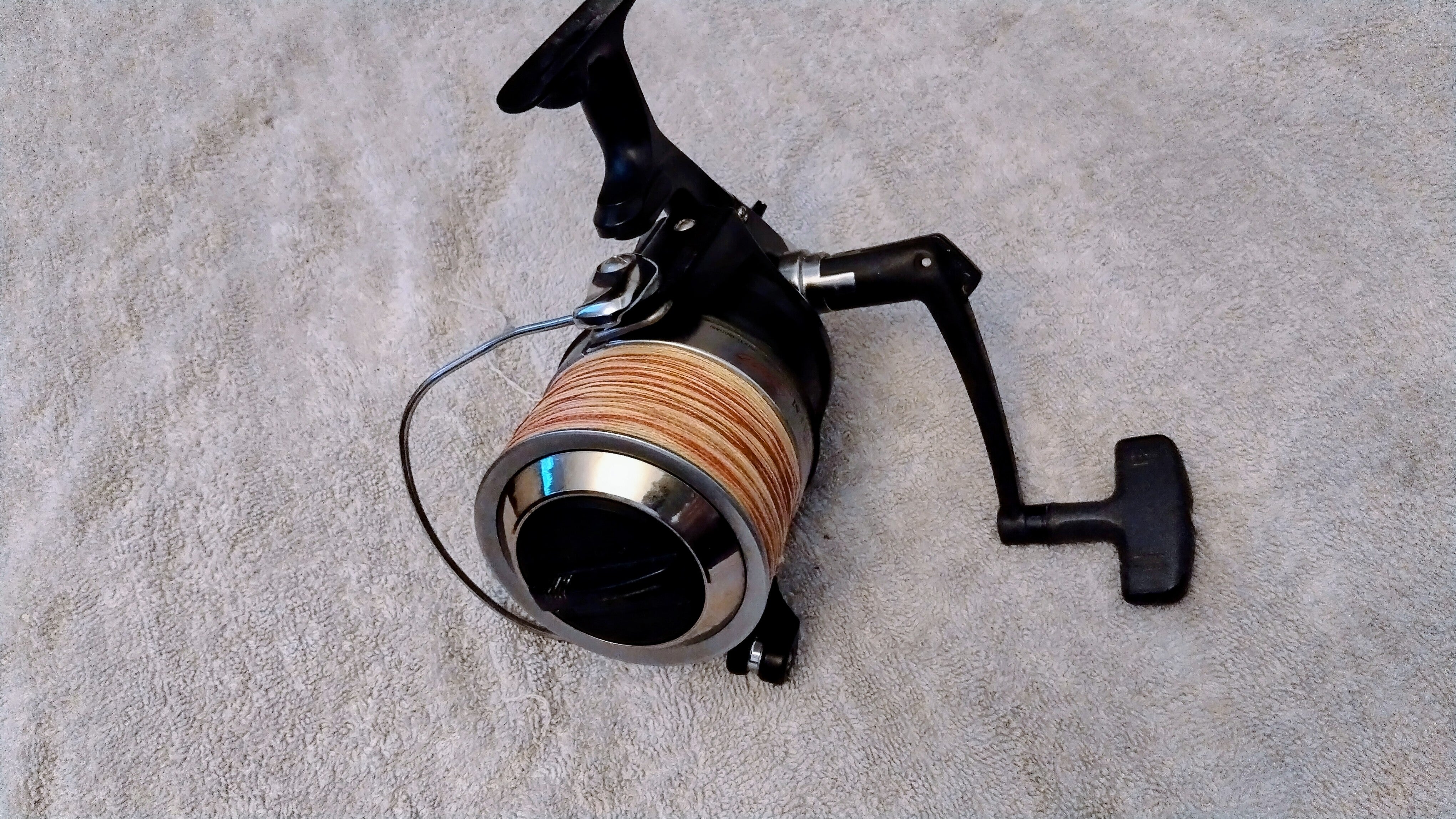 Daiwa Emblem Spod Big Pit Reel + Braid Line - Used Carp Fishing Spod / Marker