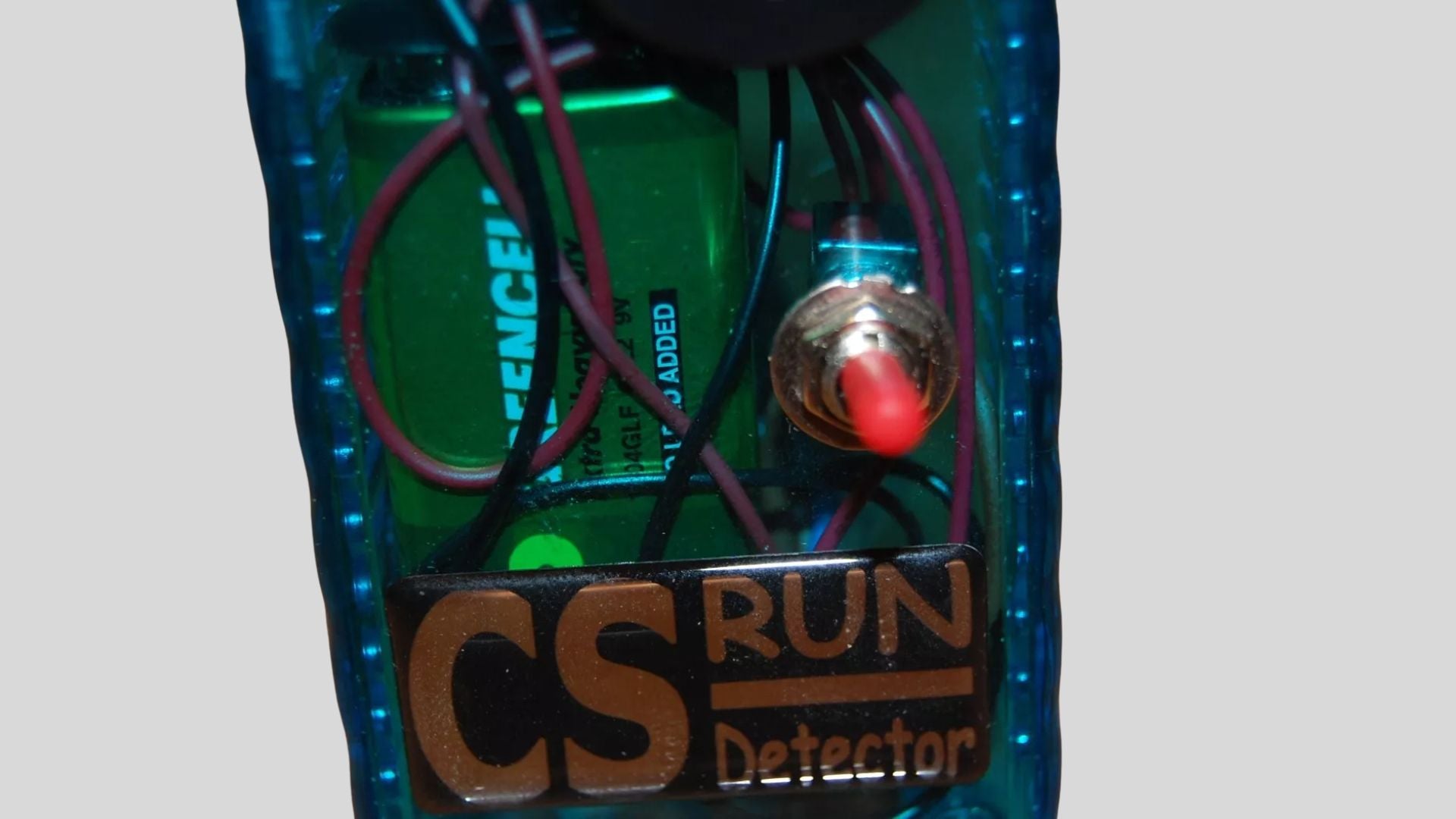 DELUXE Crystal Blue CS Pike Bite Alarm - Drop-Off Back Biter Indicator