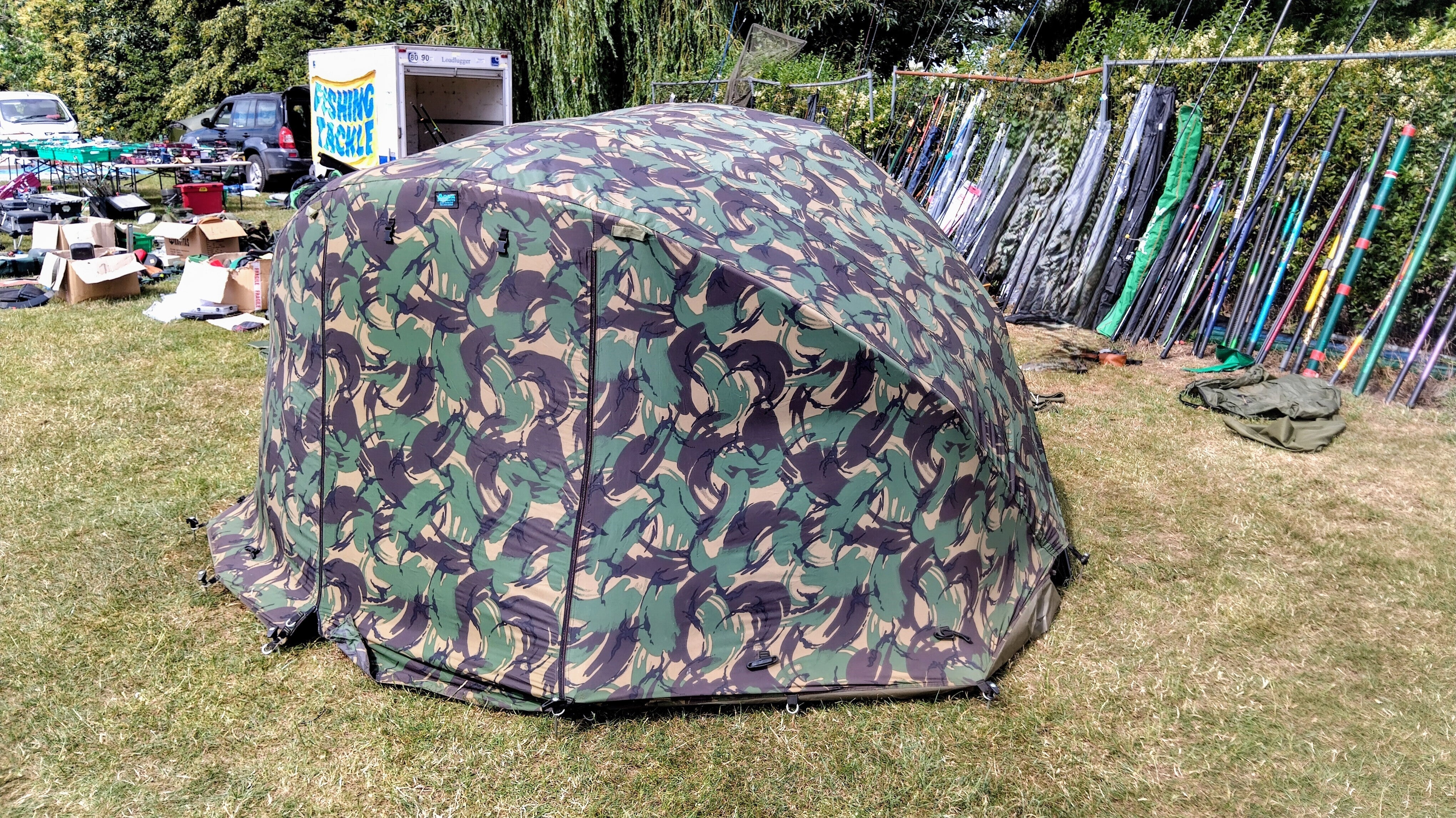 Aqua Armadillo 2 Man Bivvy Camo Overwrap Groundsheet Bags Carp Fishing Tackle