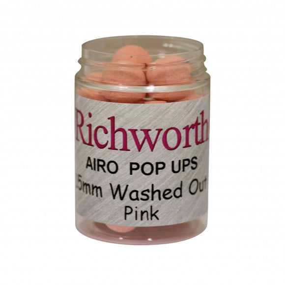 Richworth Natural Unflavoured Popups - Customise your Hookbait Colours & Flavours