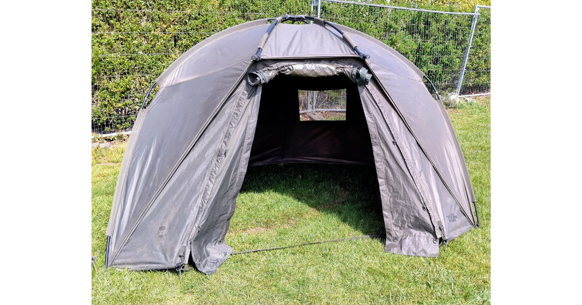 Nash Titan XL Bivvy Shelter with Zip-On Front - Used - Waterproof Carp Fishing