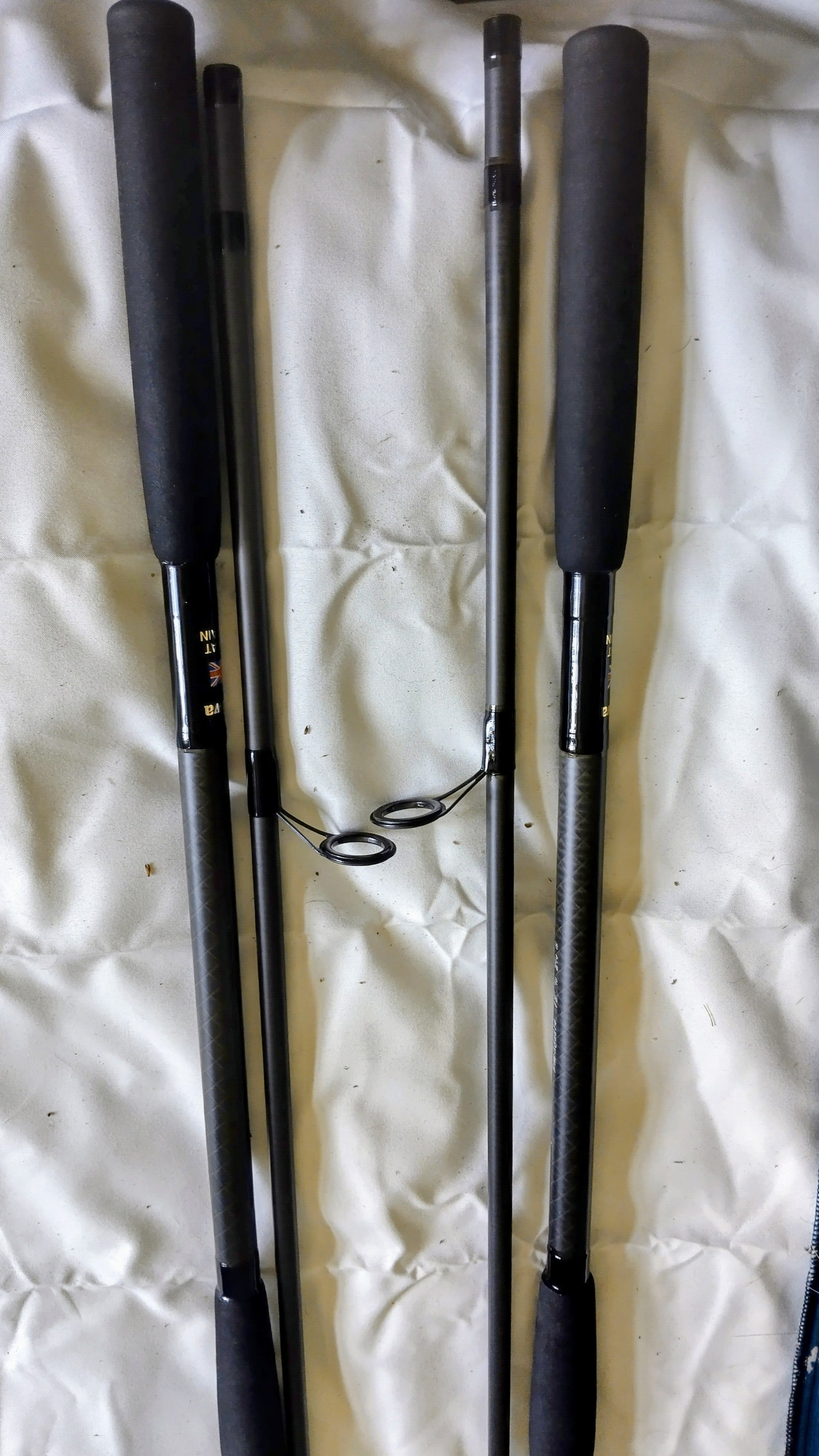 Daiwa Powermesh-X MSG Euro Specialist 12ft 2.25lb Rods Pair Carp Barbel Unused