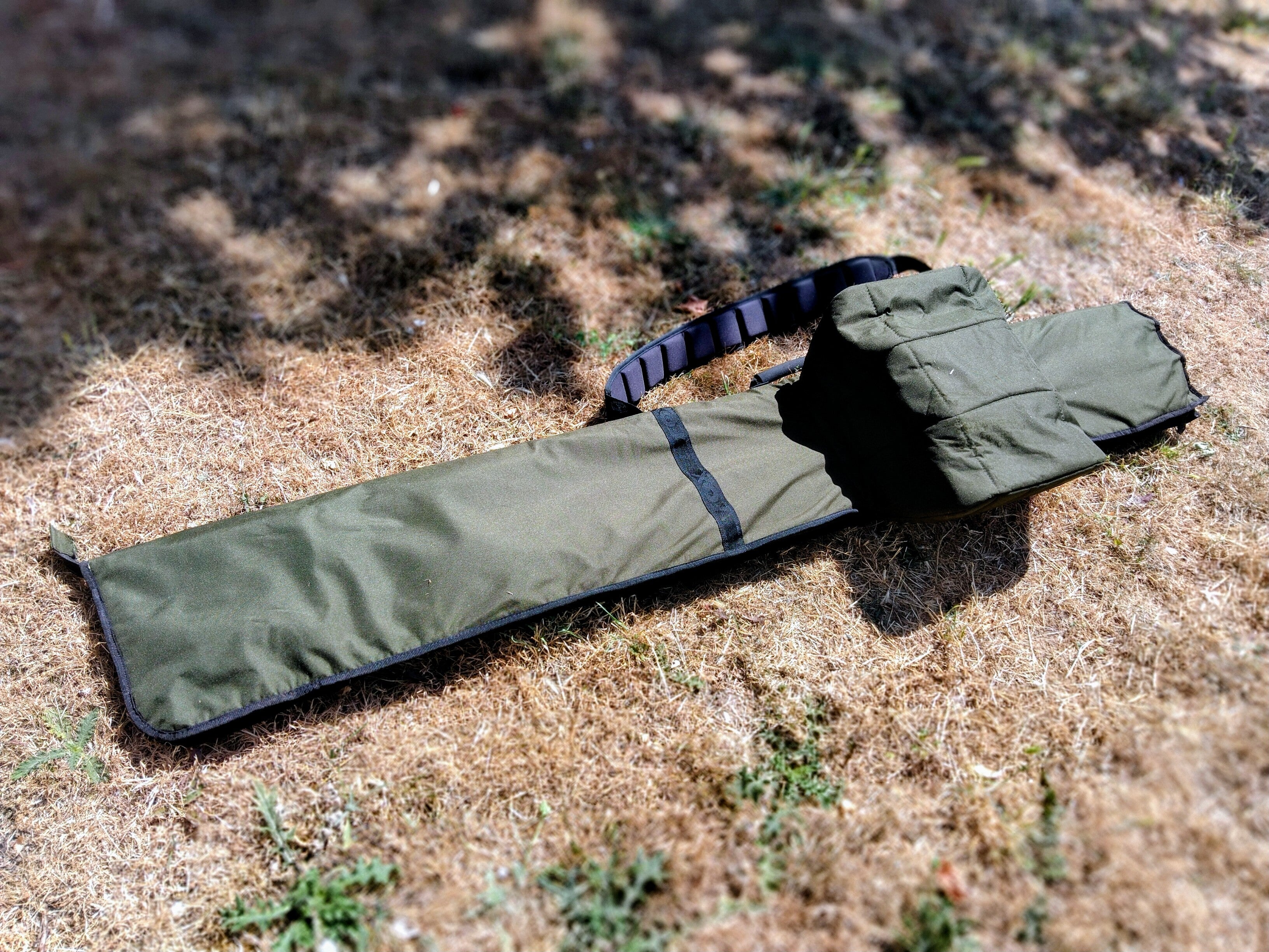 Fox R Series 12ft 3-Rod Padded Holdall Carp Fishing Luggage Big Pit Reels