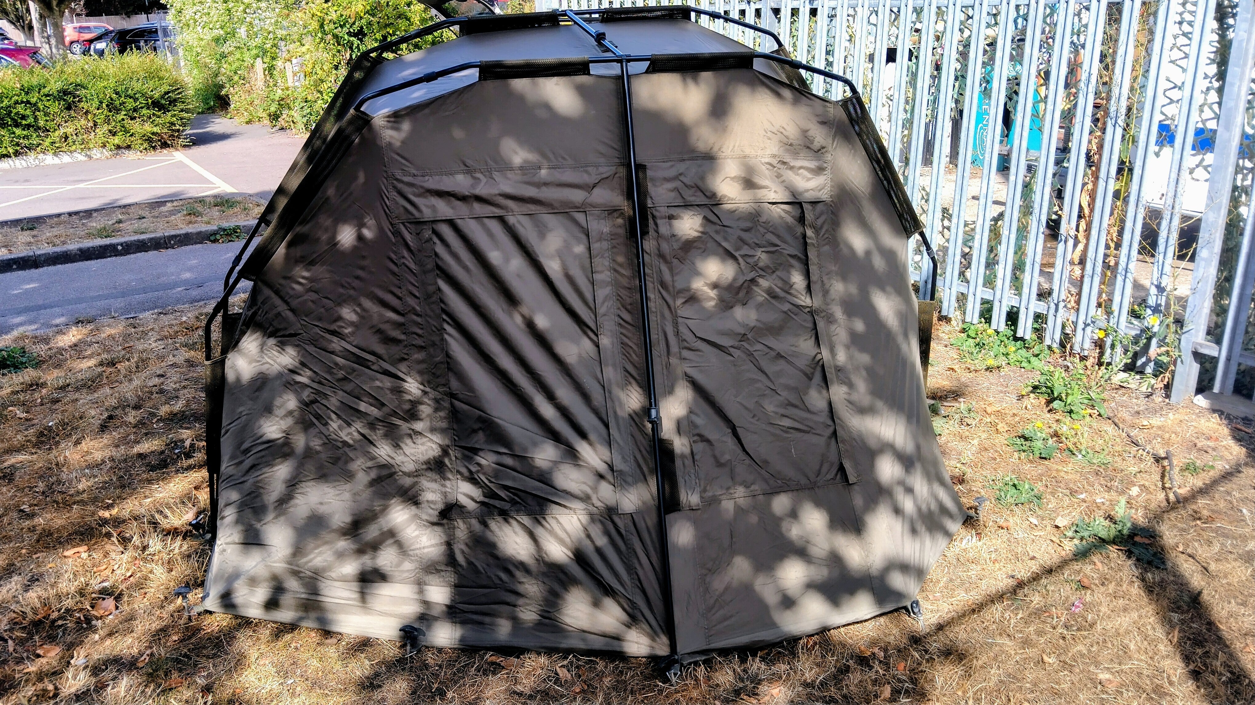 JRC Quad Continental Bivvy & Overwrap 2 Man+ Carp Fishing Shelter Super Size VGC