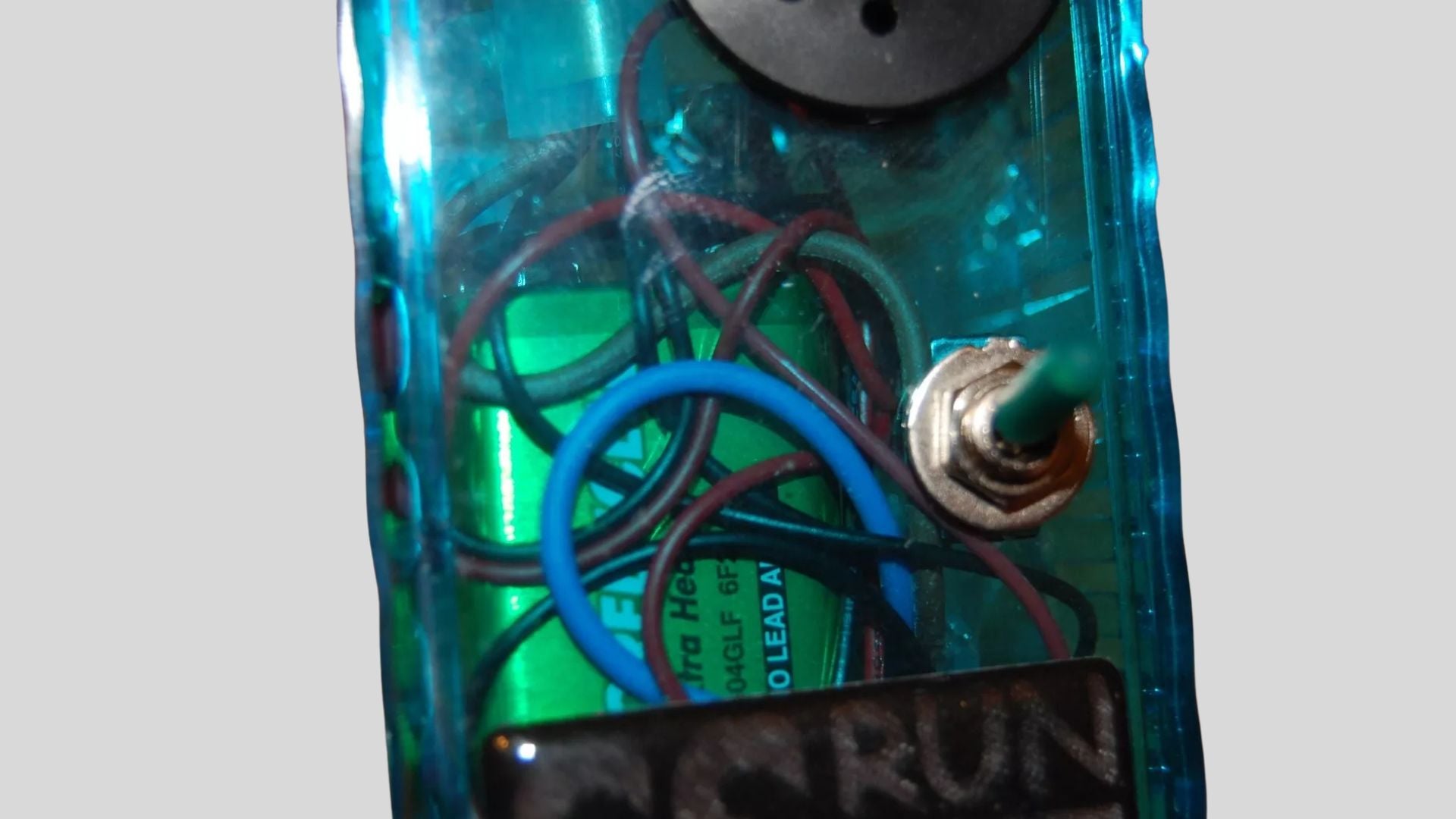DELUXE Crystal Blue CS Pike Bite Alarm - Drop-Off Back Biter Indicator