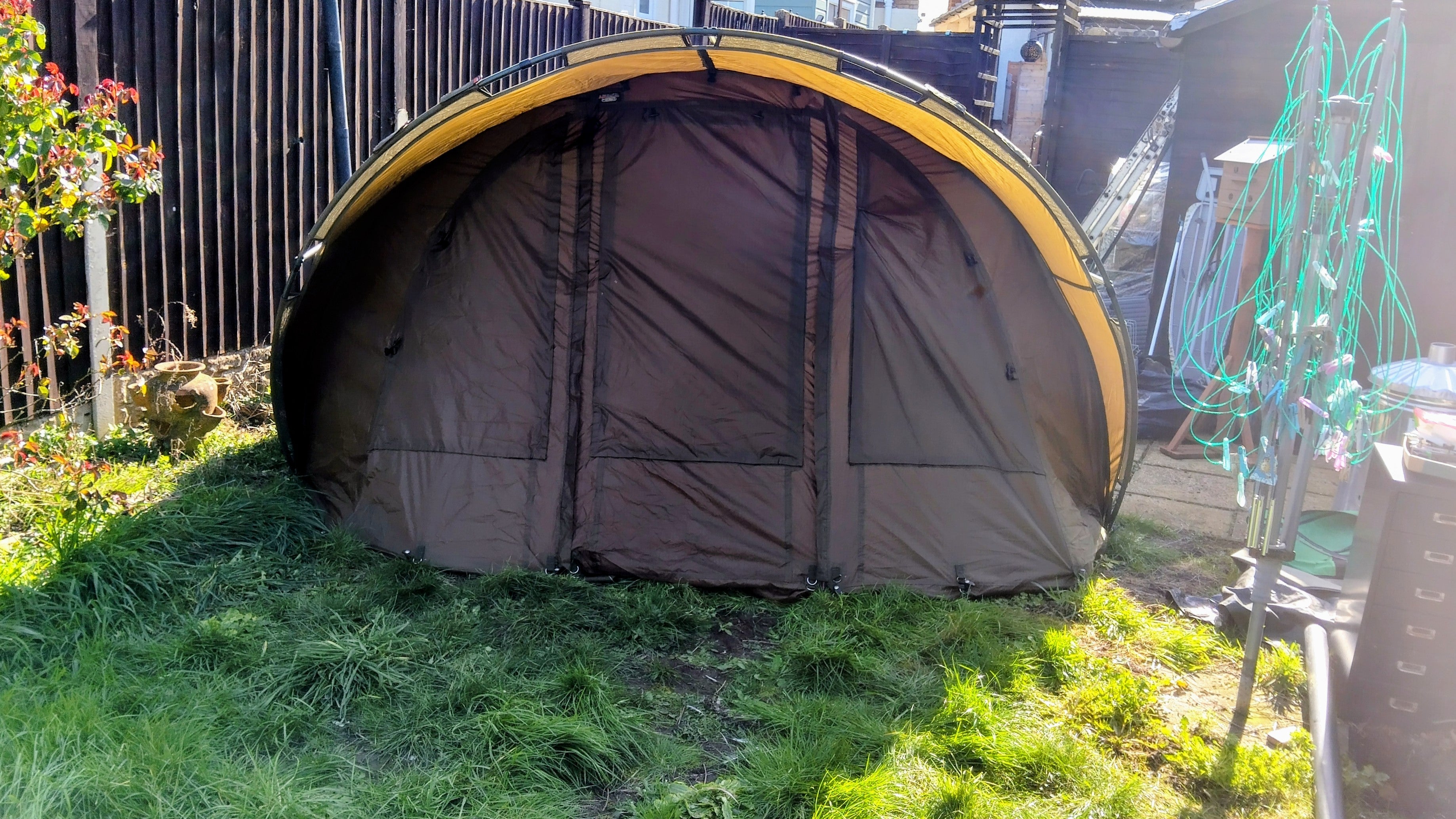 Advanta Endurance LS Bivvy XL & Overwrap - Large 2-Man Fishing Shelter - Pristine