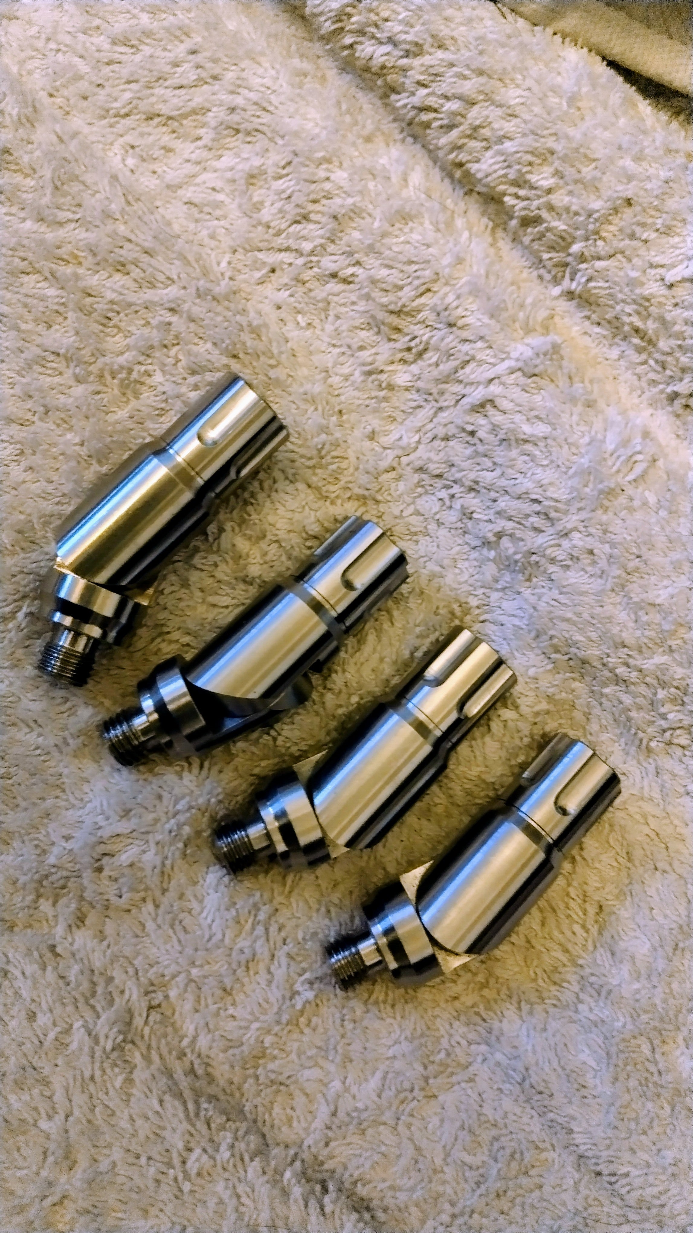 Set of 4 JAG High Tippers Bankstick Angle Adaptors Carp Fishing Tackle