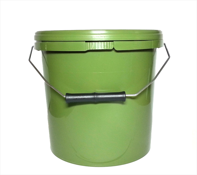 Green Fishing Bucket Range - 2.5l, 5l, 10l, 18l