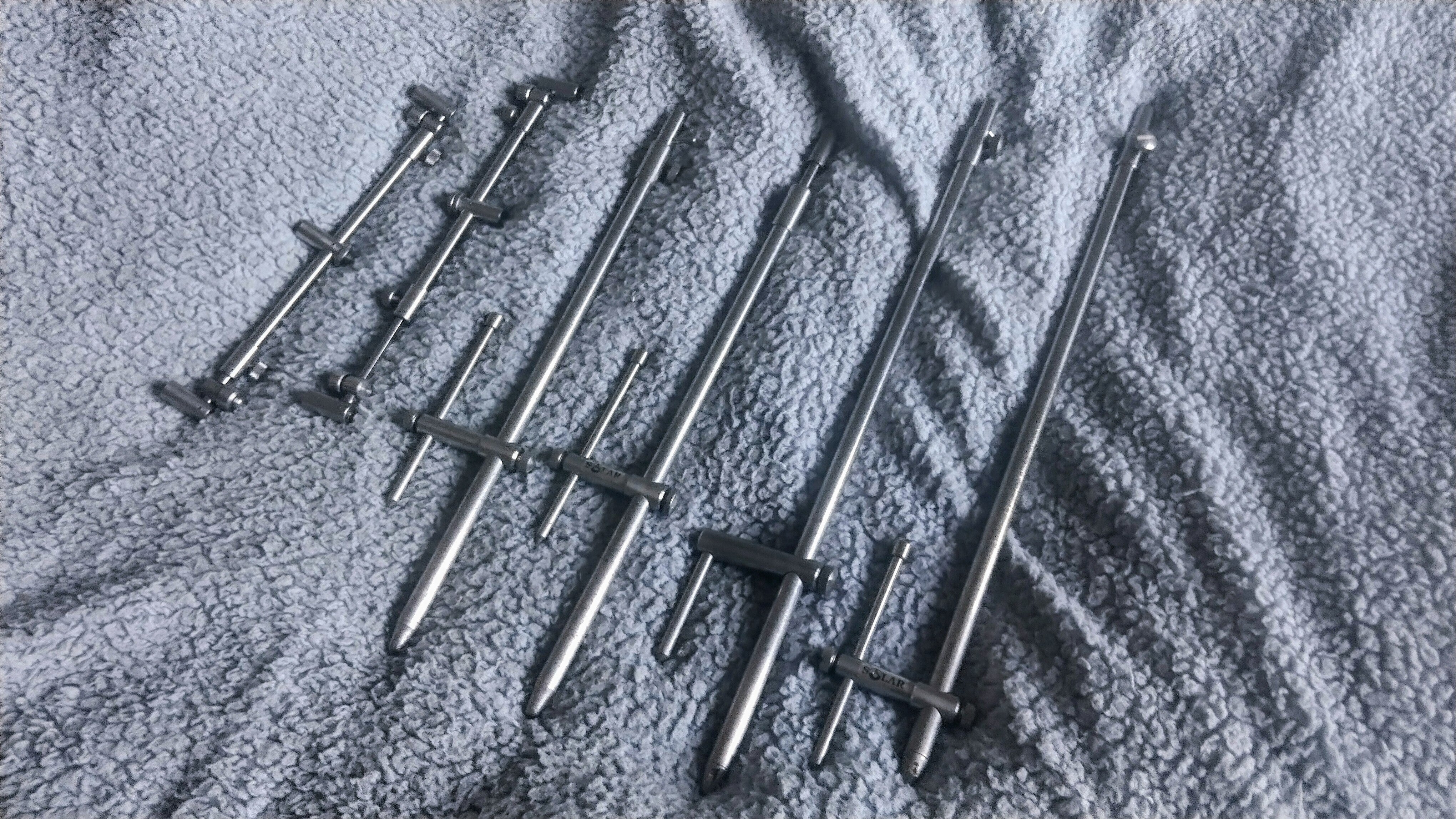 Solar Stainless Steel Bankware Mixed Lot 3-Rod Buzz Bars Goal Post Bank Sticks