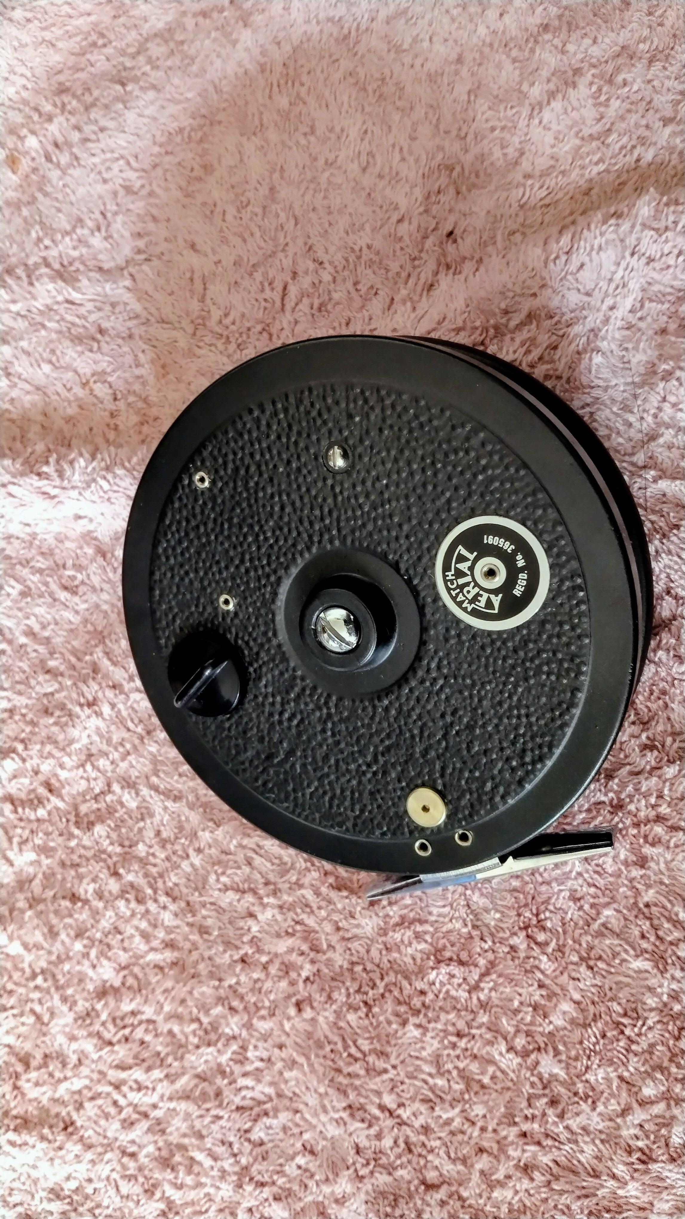 Allcocks Match Aerial Centrepin Reel Regd. No. 365091 - Float Trotting Reel