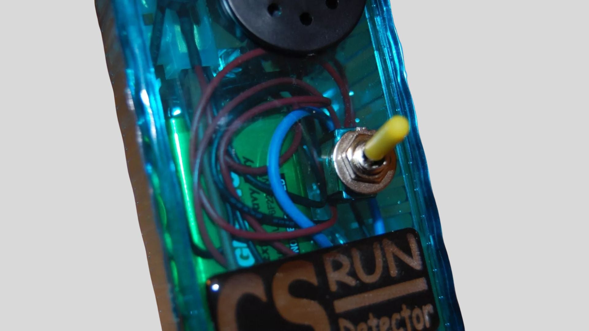 DELUXE Crystal Blue CS Pike Bite Alarm - Drop-Off Back Biter Indicator