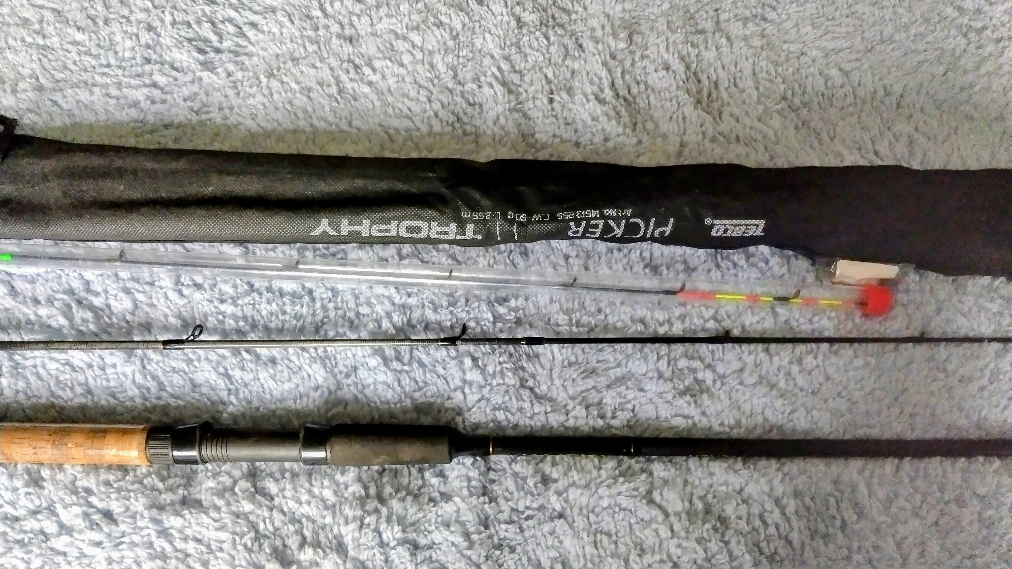 Zebco Trophy Picker 2.55m – 60g Casting Weight Carbon Quiver Tip Rod