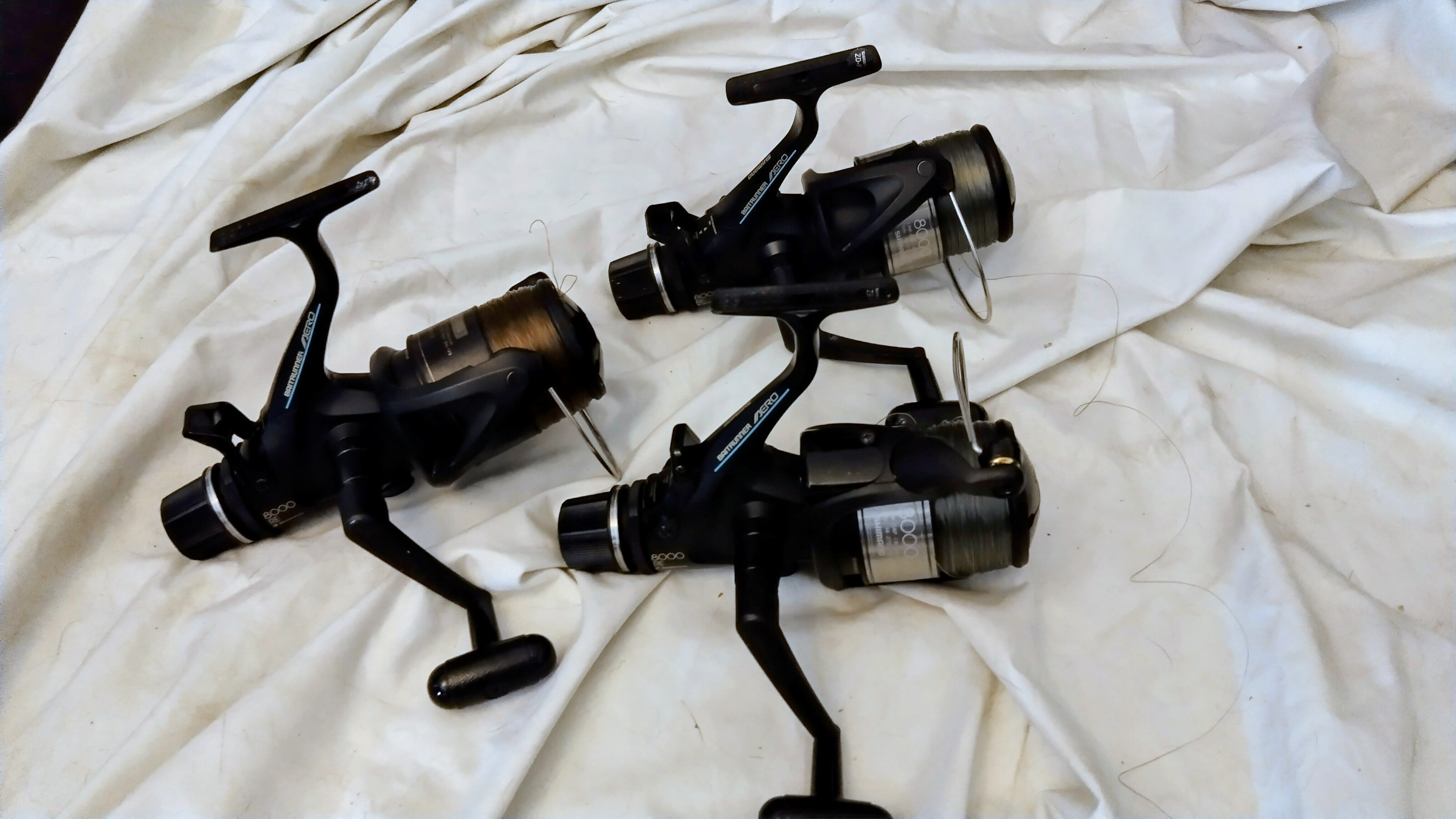 Shimano Aero GTE 8000RE Baitrunner Reel - Very Good Condition