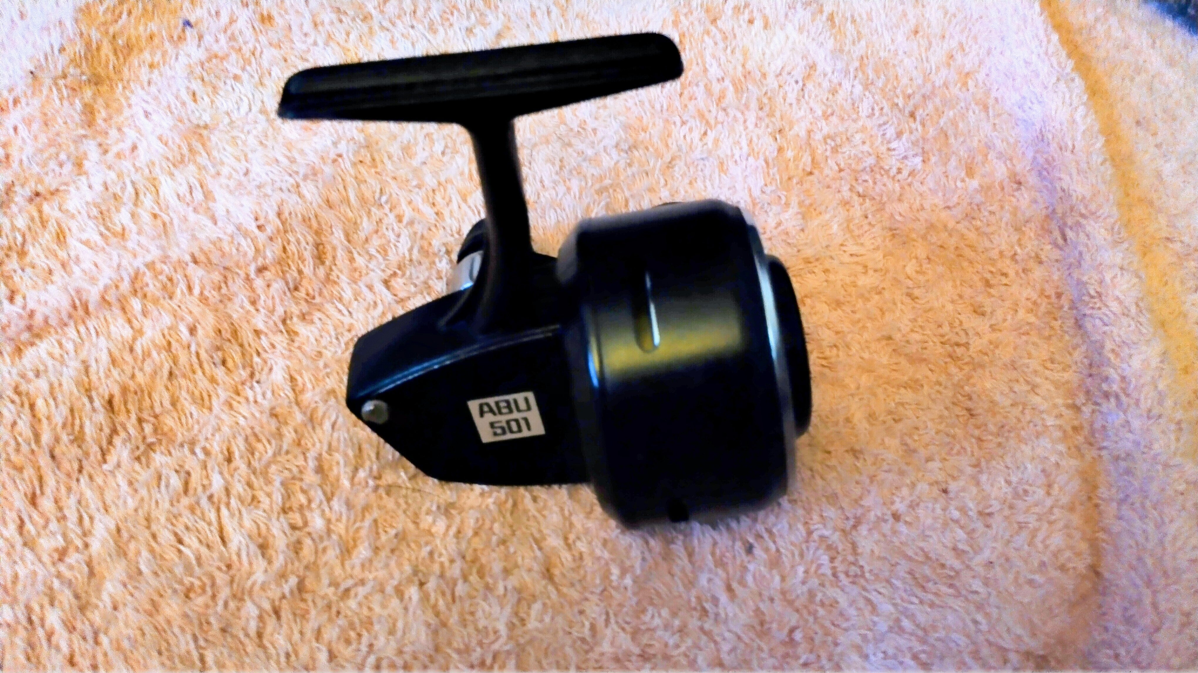 Abu 501 Closed Face Match Reel Spare Spool Padded Case Vintage Float Trotting