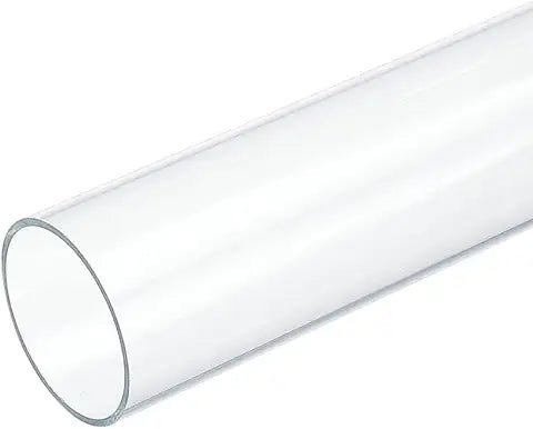 6' x 2" Heavy Duty Clear Protective Rod Tub