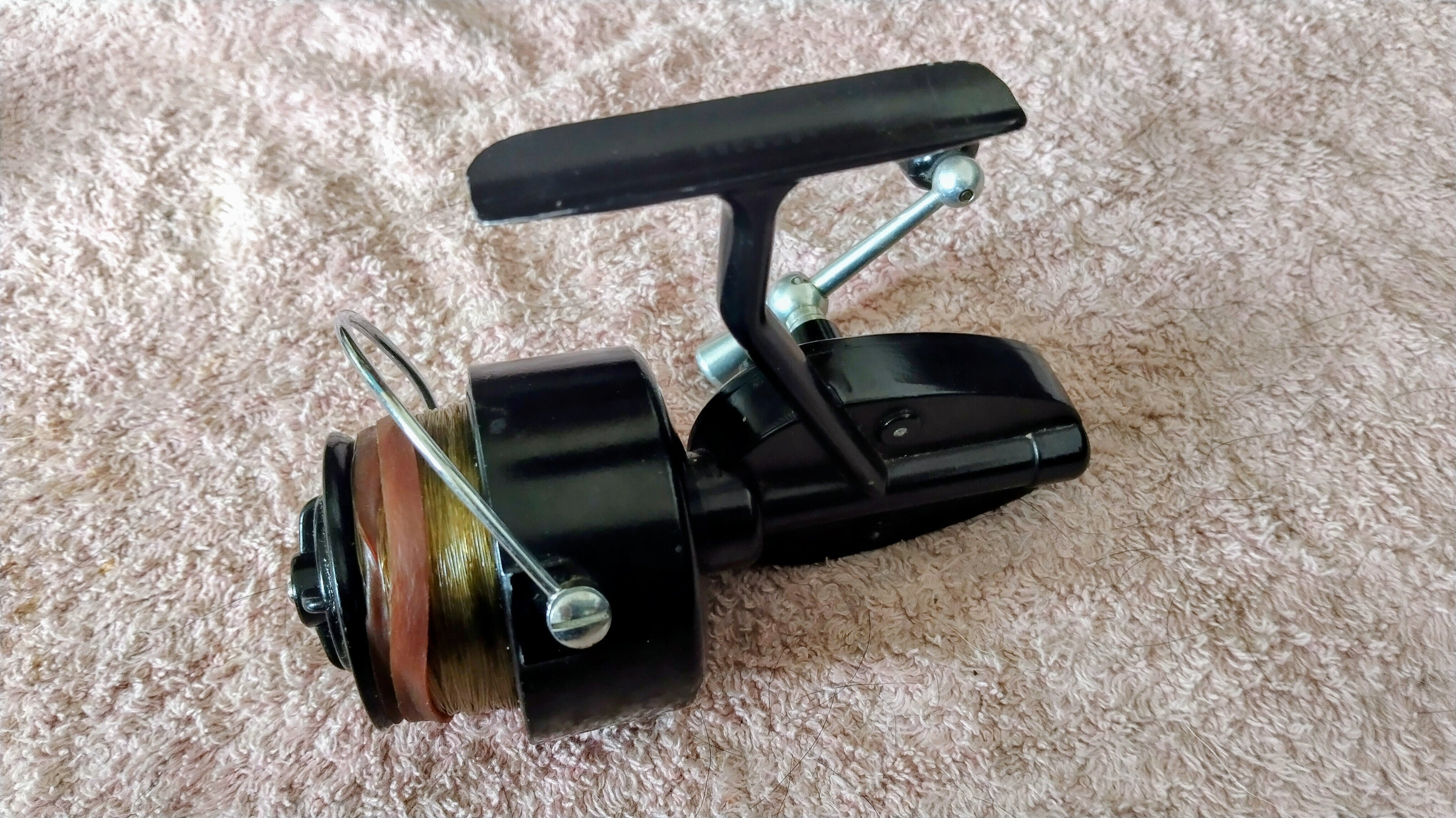Vintage Mitchell 301 Reel Right Hand Wind Fixed Spool Fishing + Spare Spool