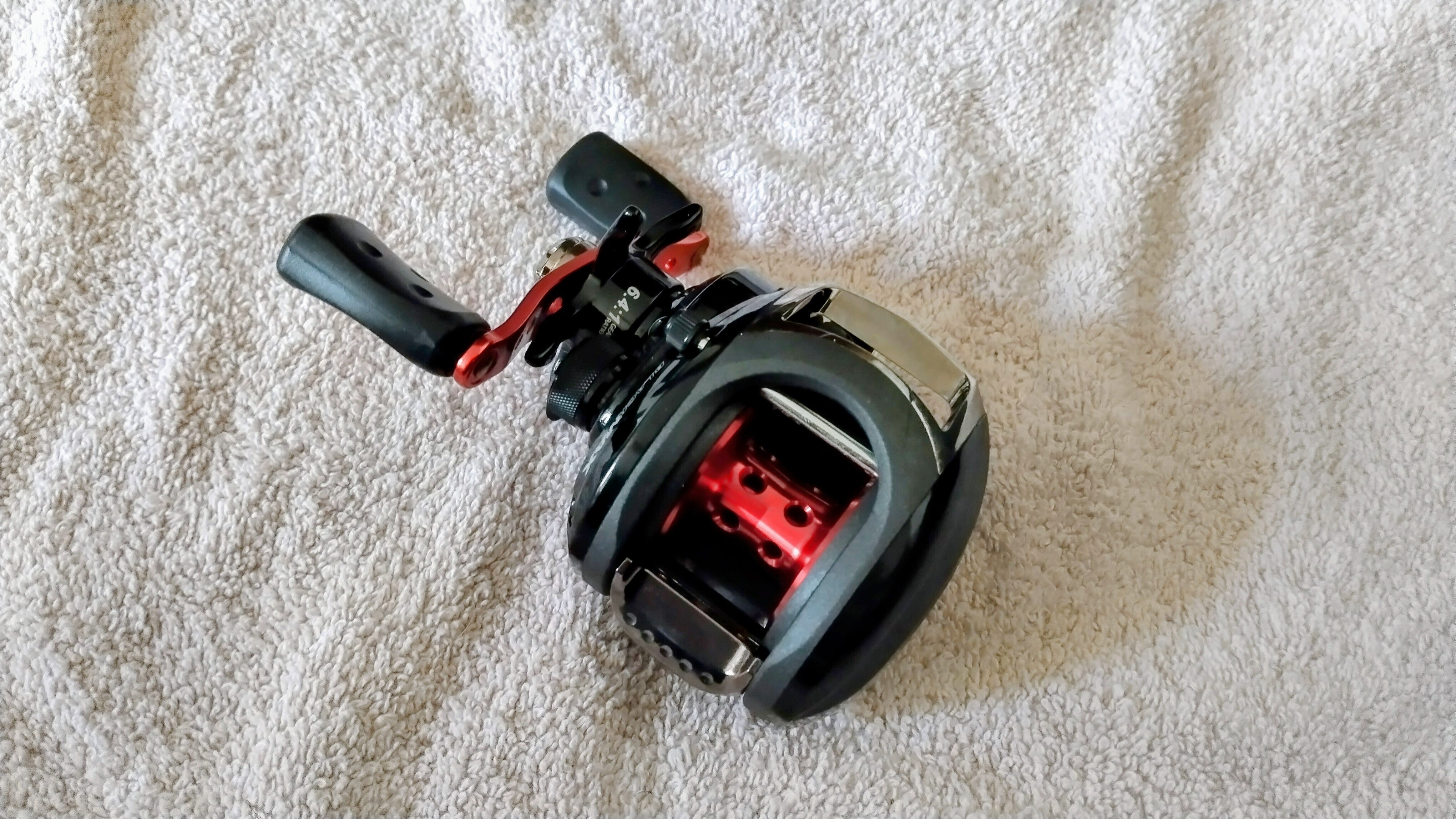 Abu Garcia Ambassadeur Black Max Left Hand Baitcasting Reel - Boxed & VGC