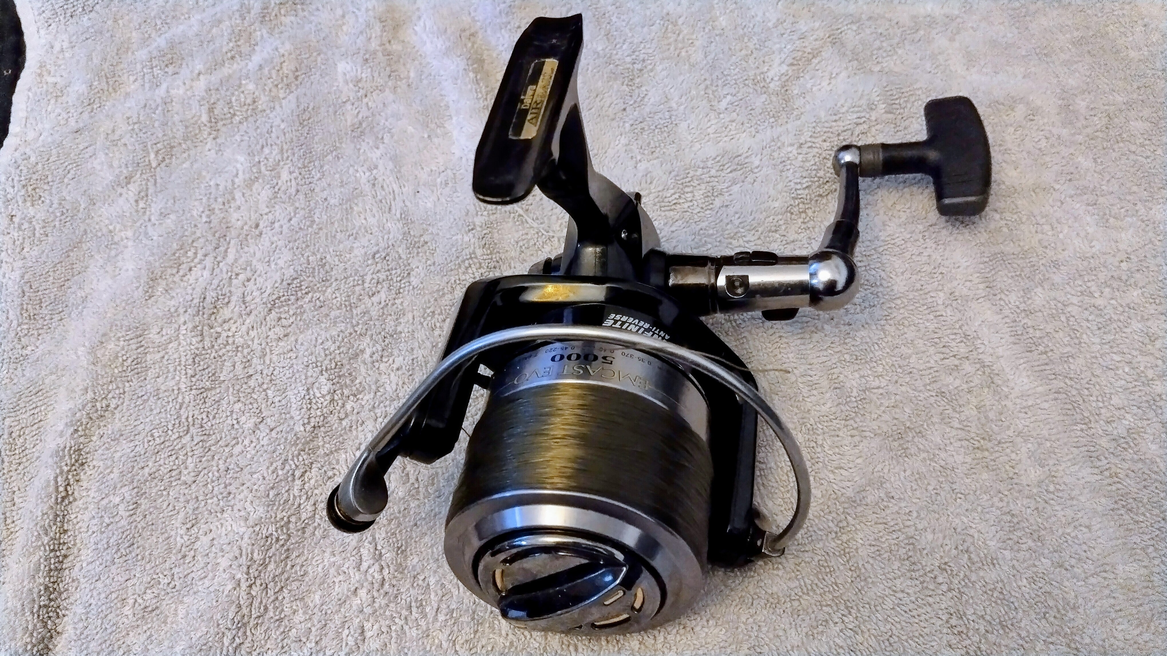 Daiwa Emcast Evo 5000 Big Pit Carp Fishing Reel VGC
