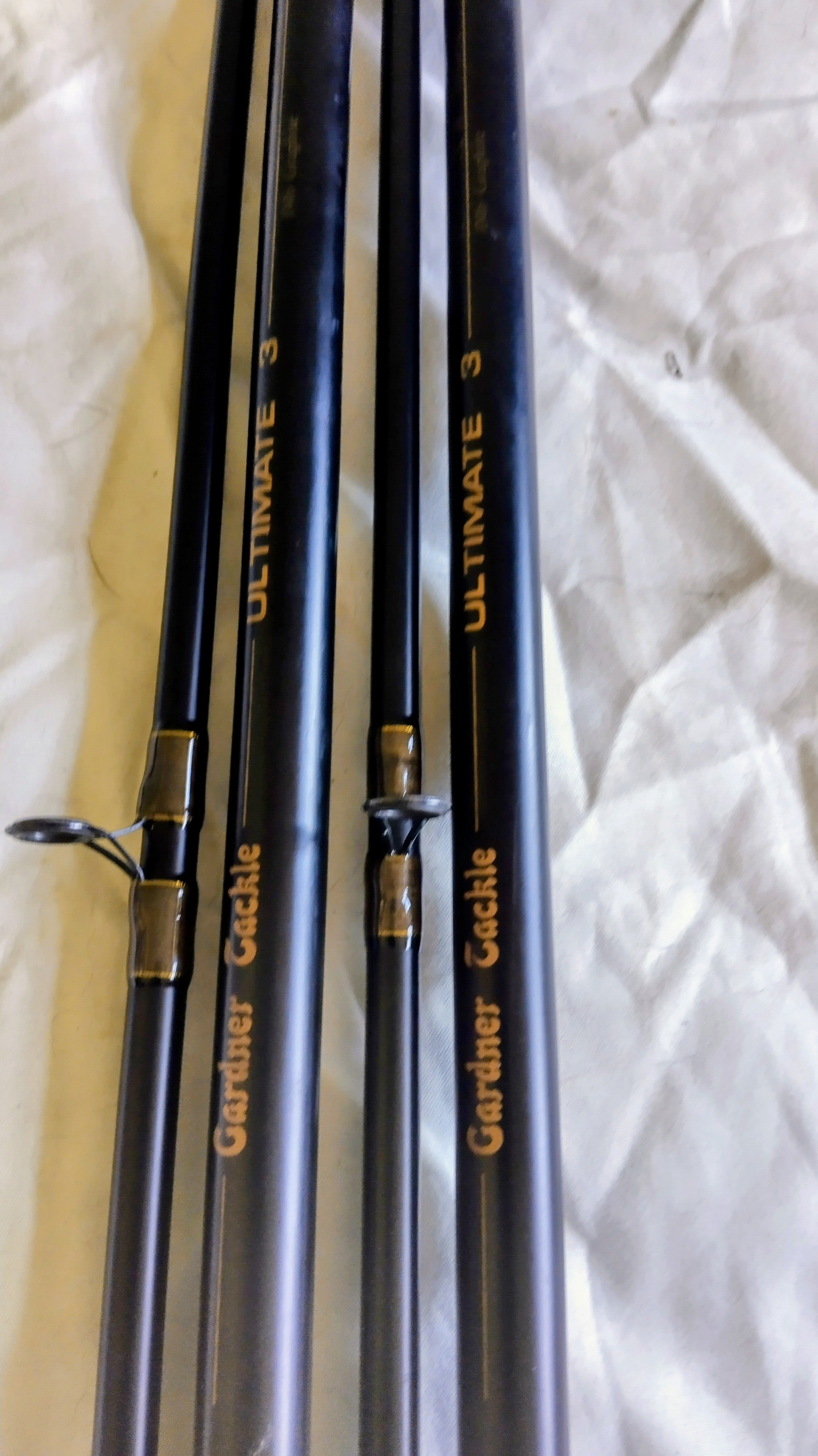 Gardner Tackle Ultimate 3 Carp Fishing Rod 12ft 2.75lb Graphite Vintage +Bag