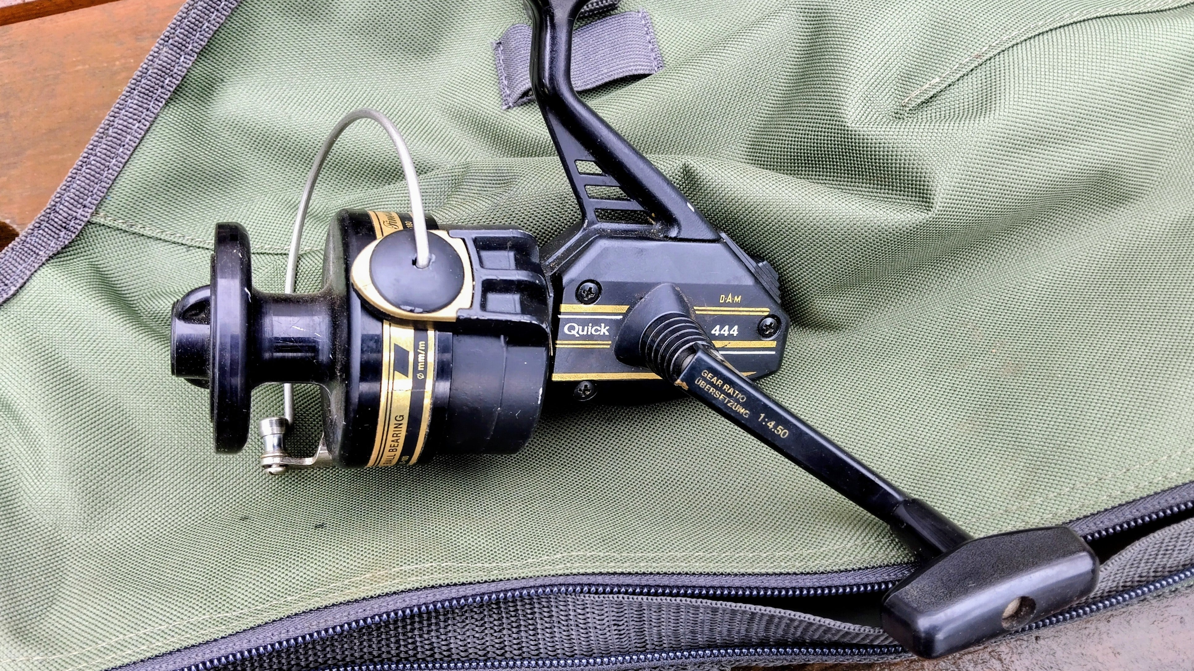Vintage D.A.M. Andy Little Inner Stalker 9’ Inline Carp Rod & D.A.M. Quick Reel