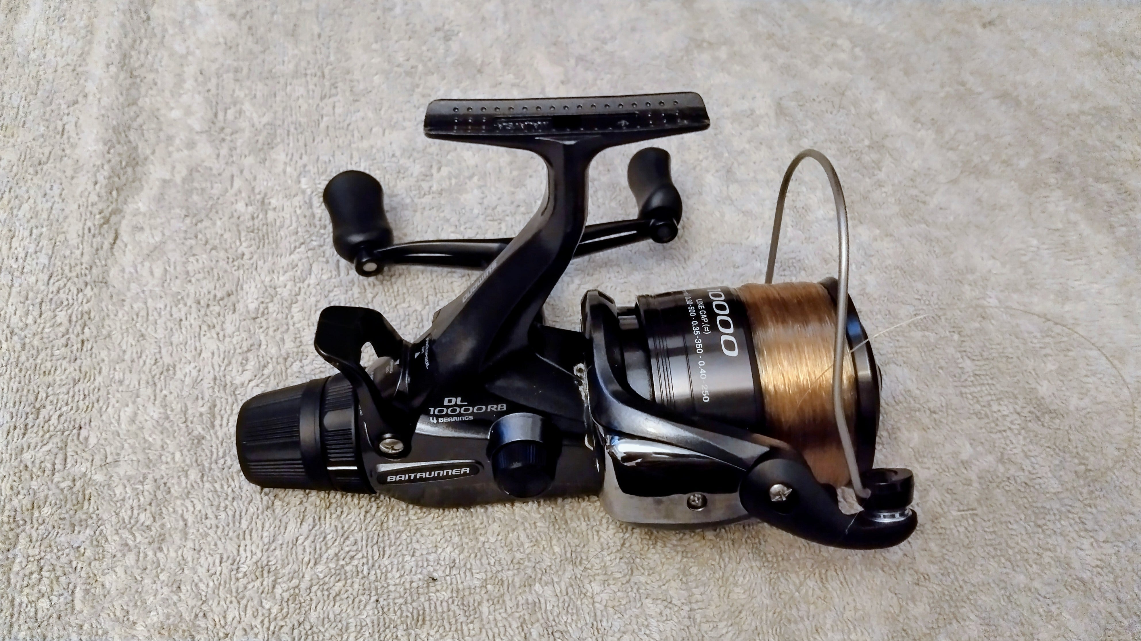 Shimano Baitrunner DL 10000RB Carp Reel - Excellent Condition Boxed