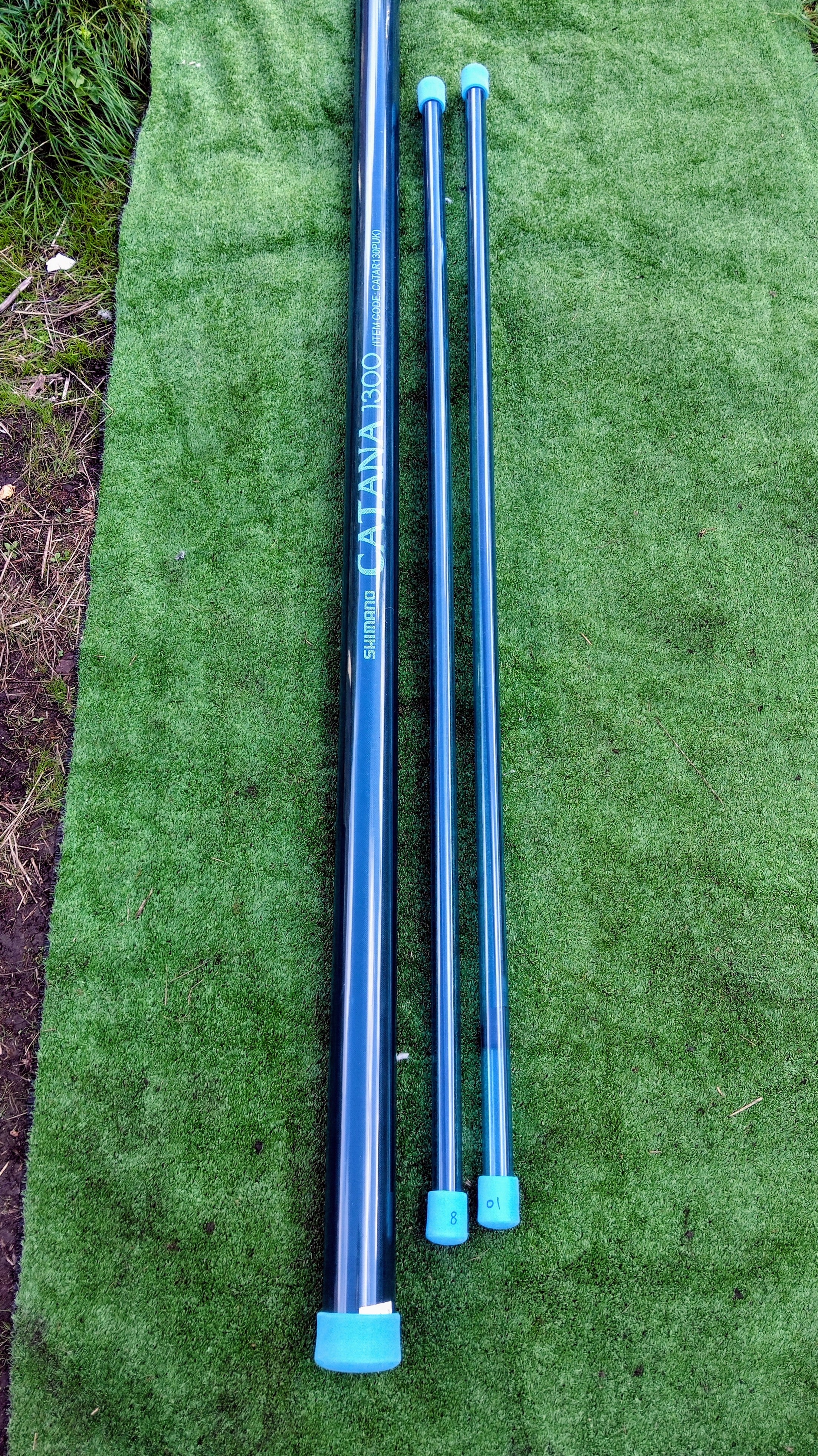 Shimano Catana 1300A 13m Pole + 2 Top Kits Match Commercial Fishing Superb