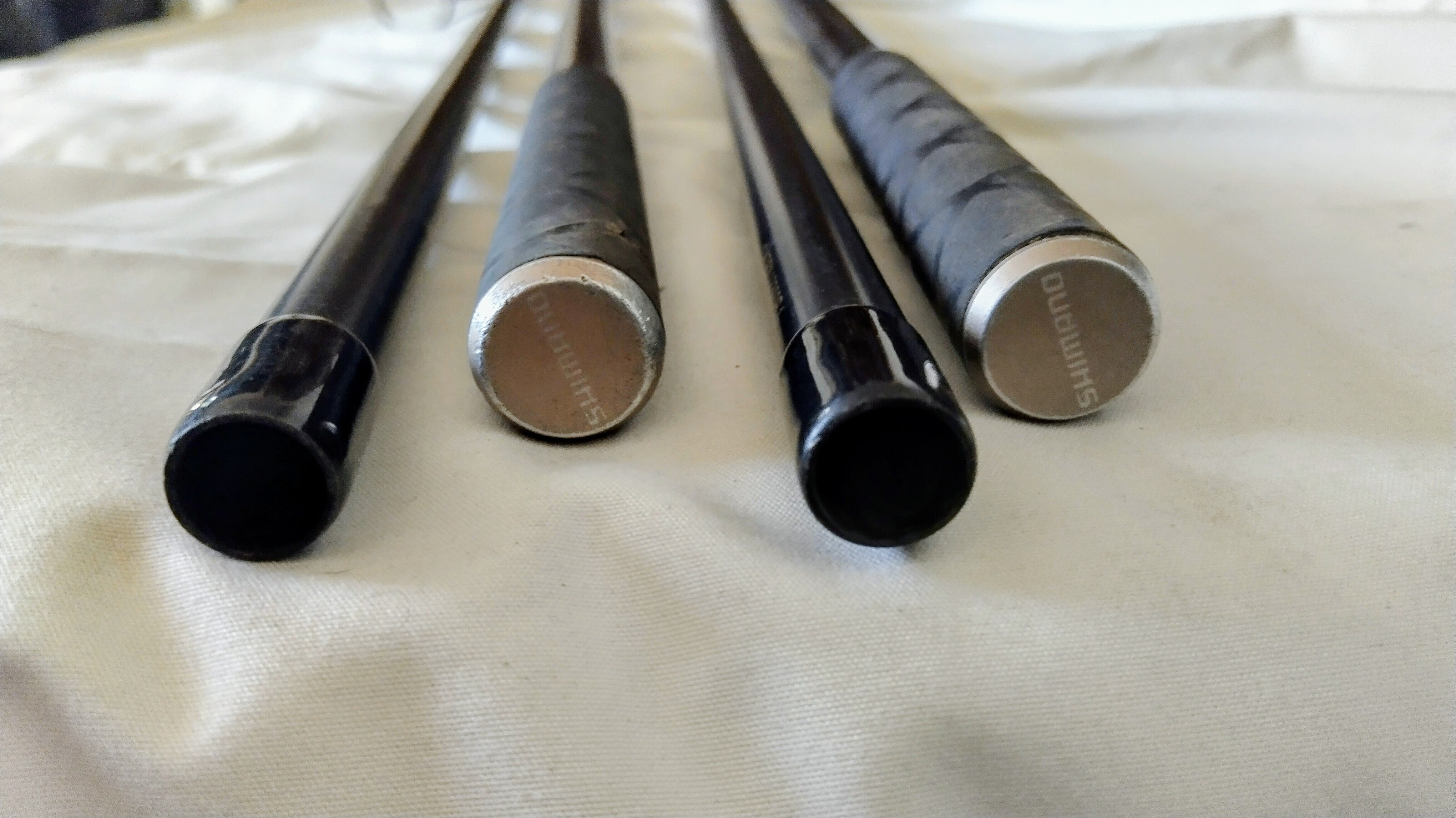 Shimano Catana Carp Rods 12ft 3lb Test Curve - Pair of Used Matching Fishing Rods