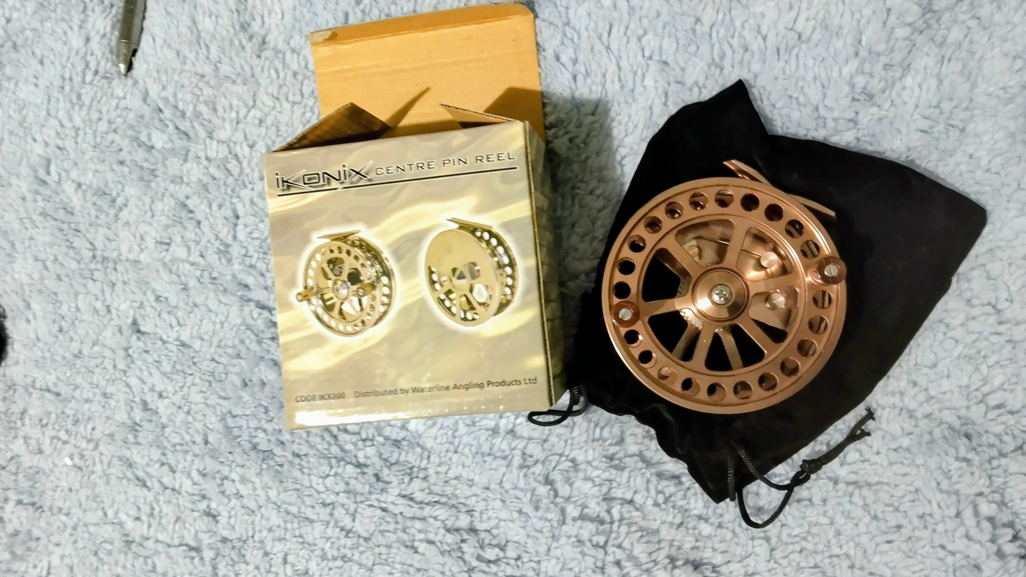 Ikonix 4.25” Centrepin Reel - Ultra Smooth River Trotting Fishing Reel