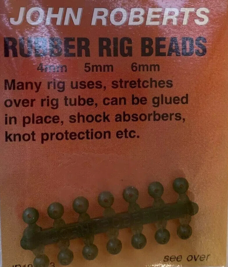 John Roberts 4mm rubber rig beads