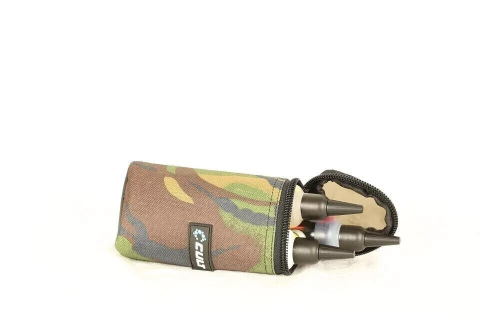 Cult Tackle DPM Carp Fishing GOO Case (3 Bottles)