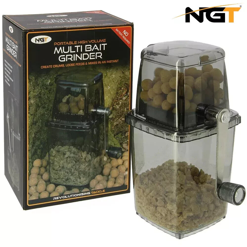 Multi grinder System - Crushes boilies, pellets & even tigers in minutes