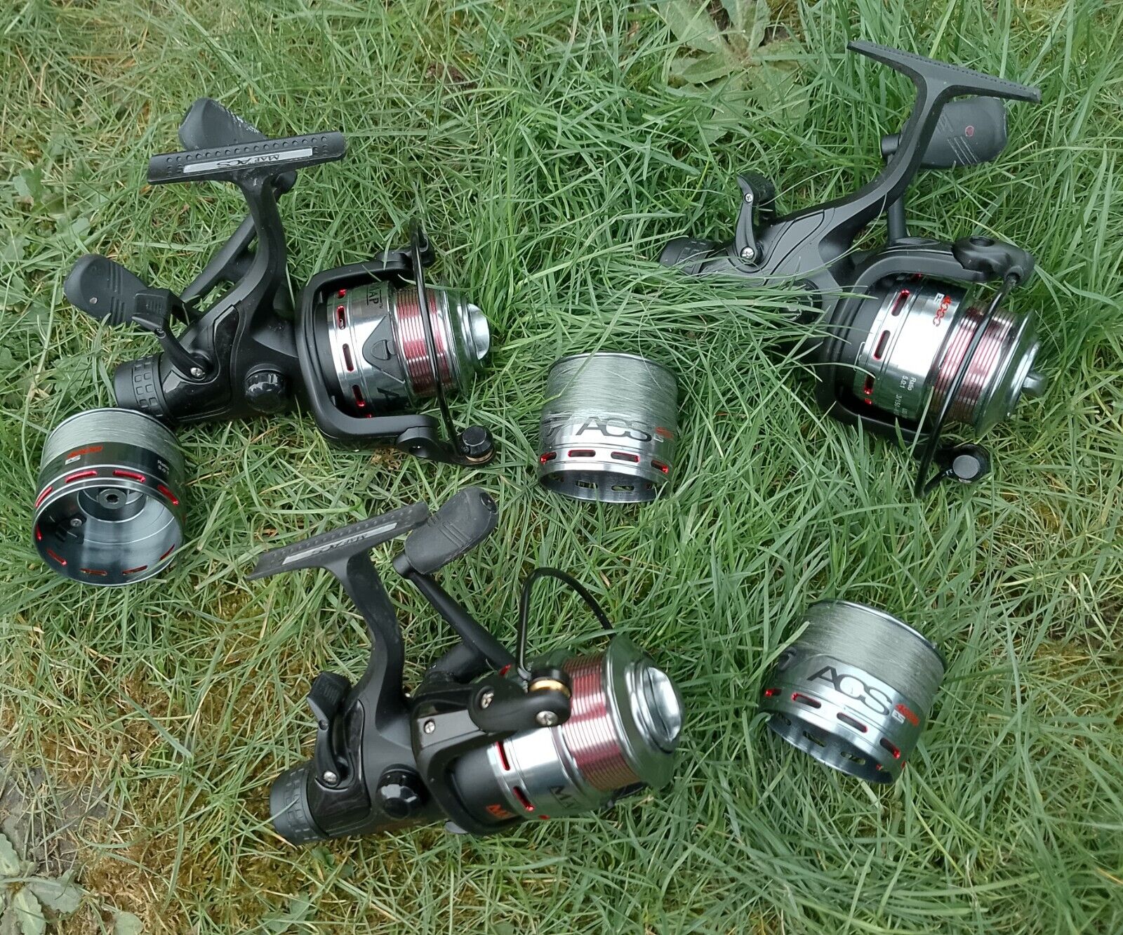 Map Carptek 4000 ACS Coarse Carp Fishing Freespool Runner Reel & Spare Spool 1/3