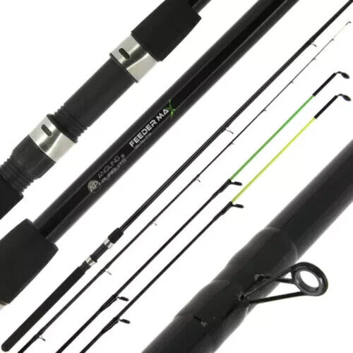 Angling Pursuits  10ft 2pc Feeder Max Feeder / Quivertip Rod  Rod + 2 Tips