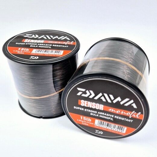 Daiwa Sensor Mono Fishing Line - Bulk Spools - Brown or Clear