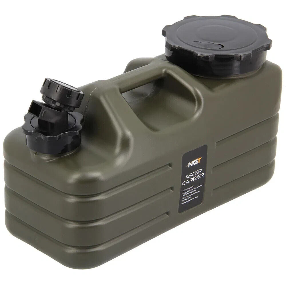 NGT 11L Water Carrier Container + Automatic Water Tap Combo Carp Fishing Camping
