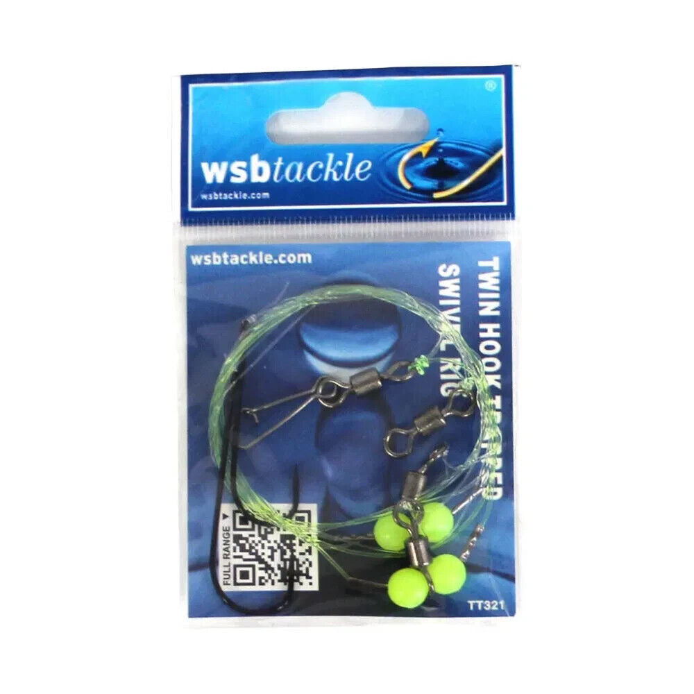 Pre-tied sea fishing rigs - choose from flat fish, bass & more
