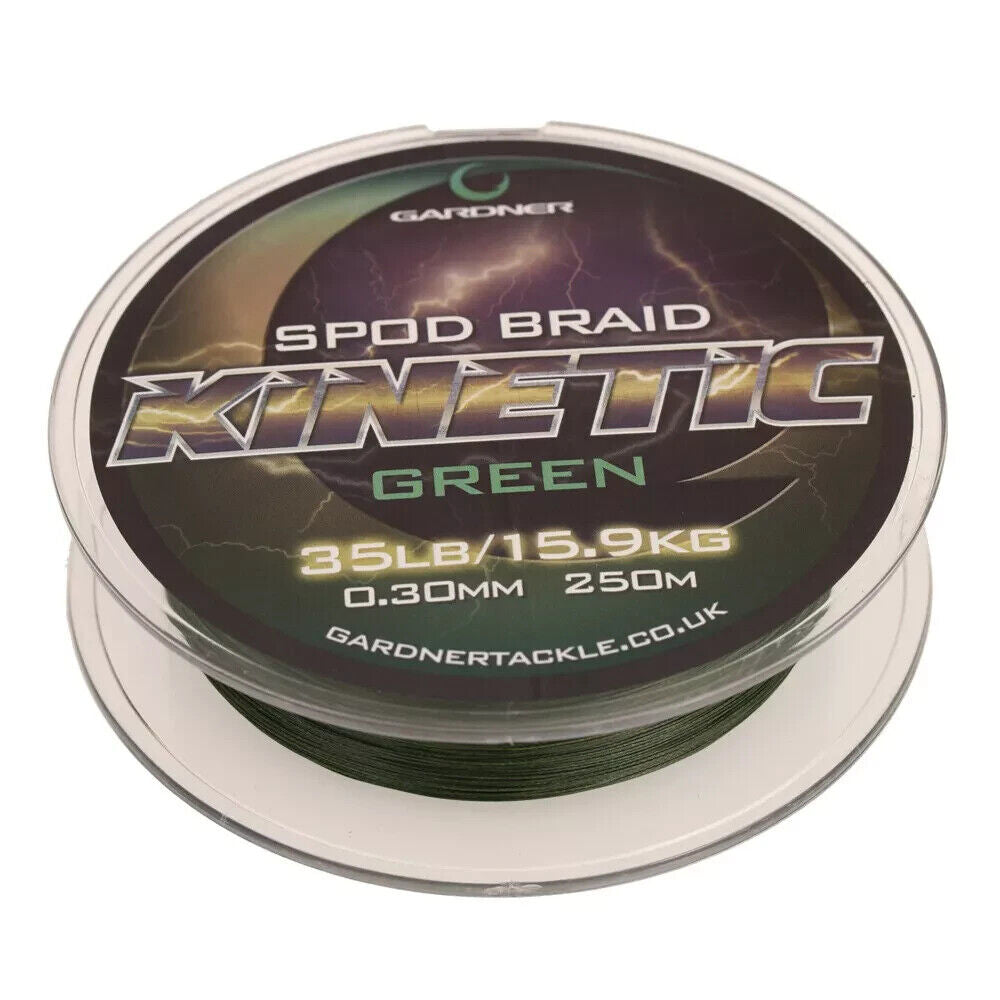 Gardner Tackle Kinetic 35lb carp fishing spod braid