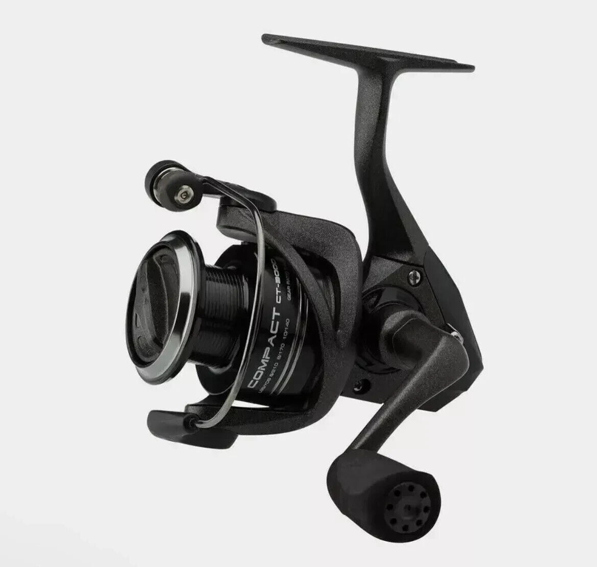Okuma Carbonite CQF-4000 Bait feeder with button quick fold handle NEW