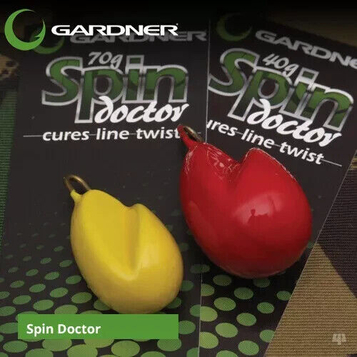 Gardner Tackle Spin Doctor - Line twist remover - Both sizes