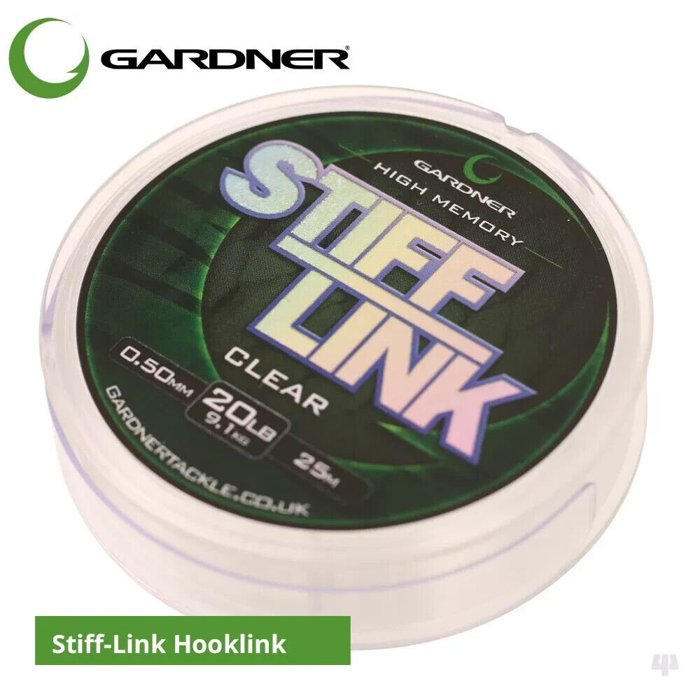 Gardner Tackle Carp Fishing Stiff Link Hooklink - Chod Rigs, Hinged Stiff Rigs