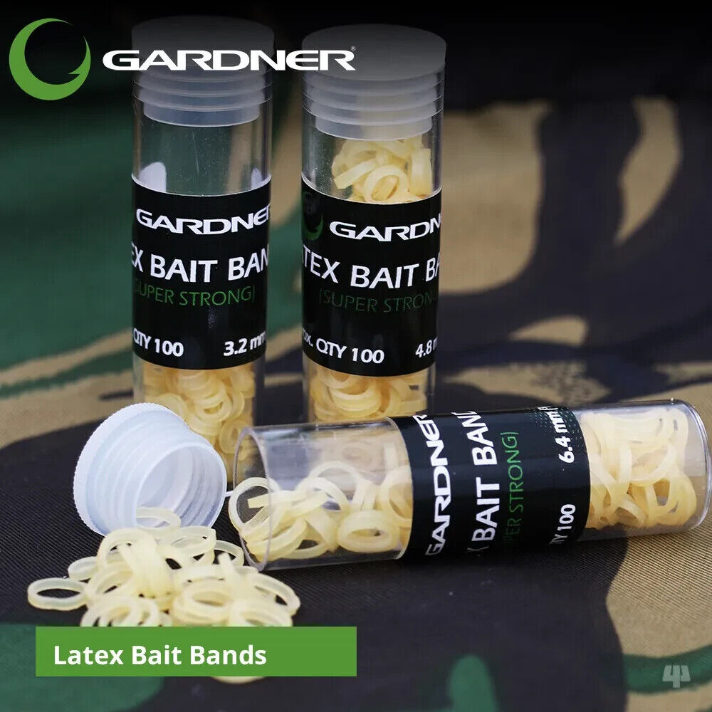 Gardner Tackle carp fishing latex bait bands - All sizes