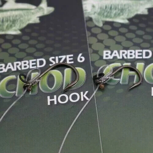 Gardner Tackle Carp Fishing Pre-tied Chod Rigs - Barbed, Barbless
