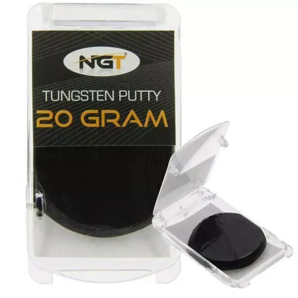 NGT Carp Fishing High Density Black Rig Putty