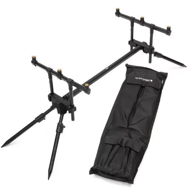 Quickfish carp fishing 3-rod pod - Fully adjustable