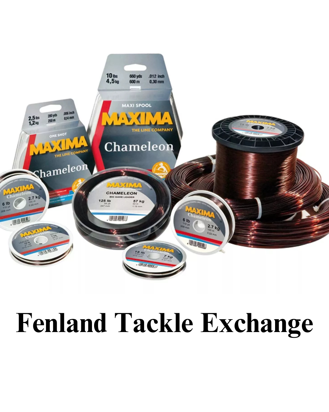 Maxima Chameleon One Shot Filler Spools - Super Tough Mono Line - Misc BSs