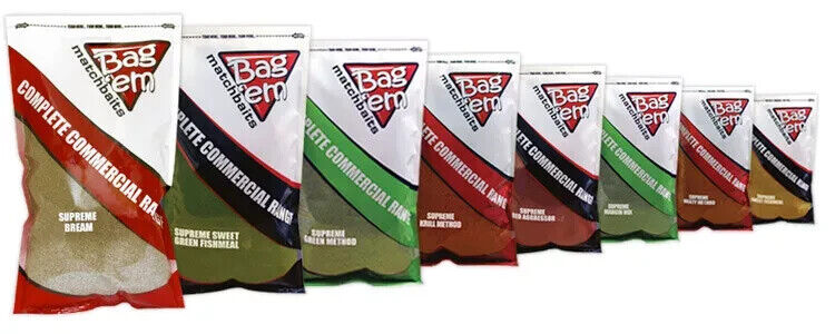 Bag Em commercial groundbait range - 1kg bags