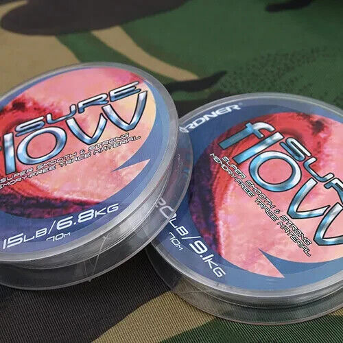Gardner Tackle Sure Flow Memory Free Trace Material - Clear - 20lb or 30lb