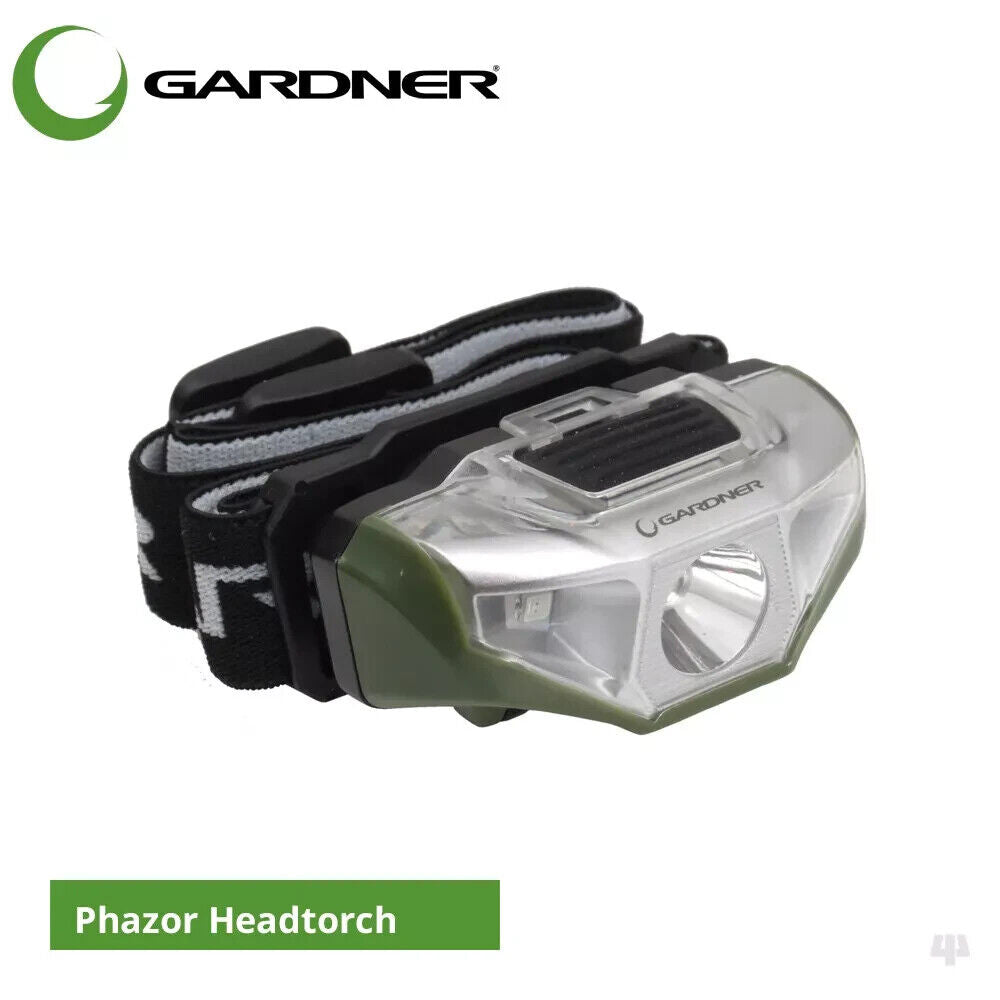 Gardner Tackle Phazor carp / specimen fishing head torch