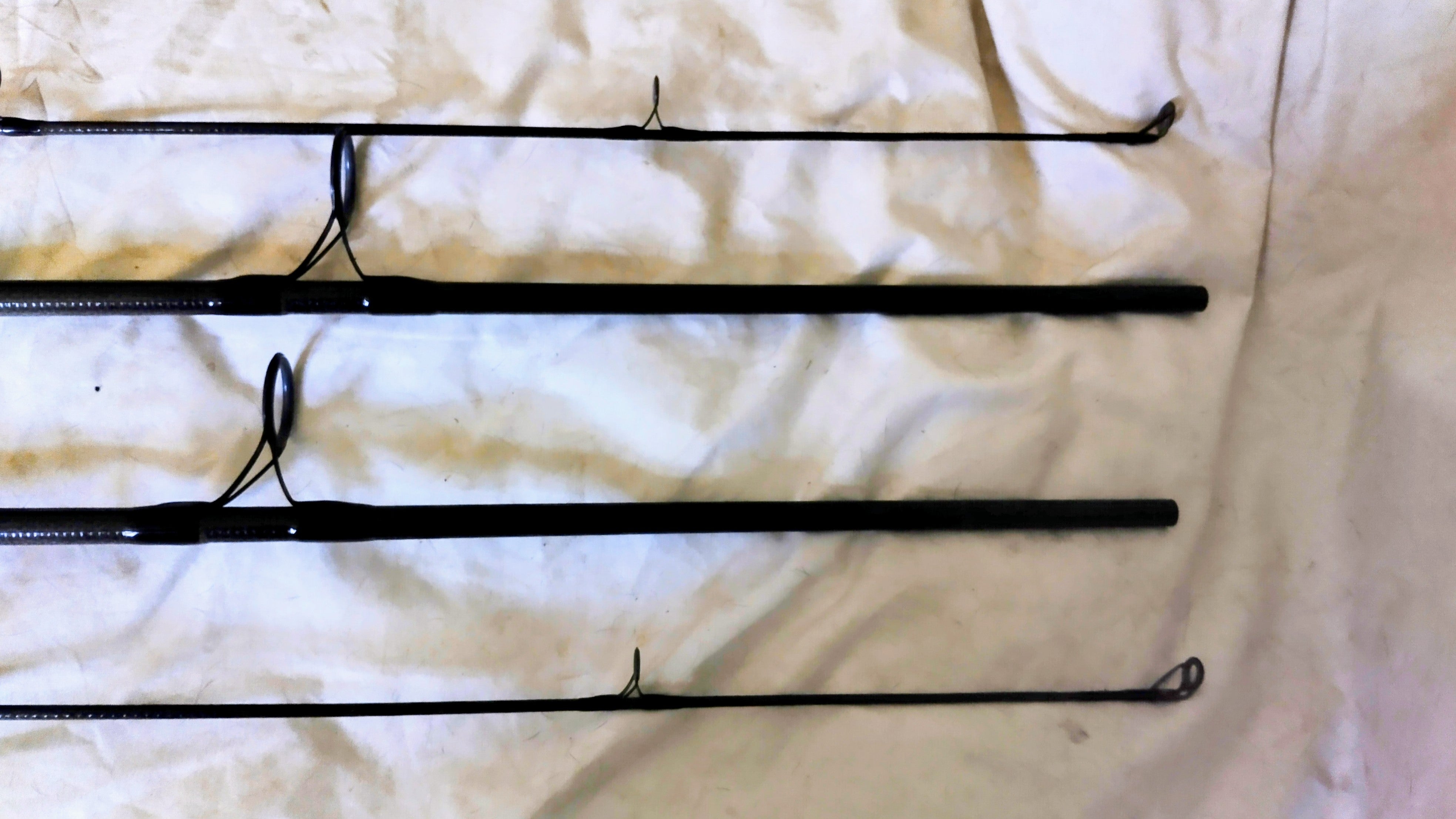 PAIR Vintage Sportex Carbon Kevlar 13ft 3lb Carp Rods Tony Fordham Traditional Fishing